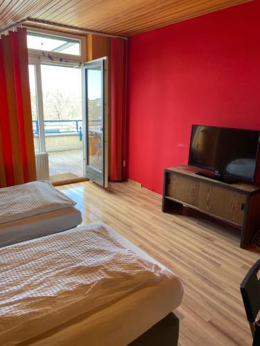 Foto de una habitación de Hotel-Pension Hages