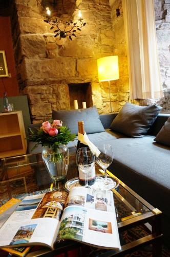 Foto de una habitación de Hotel Goldener Anker