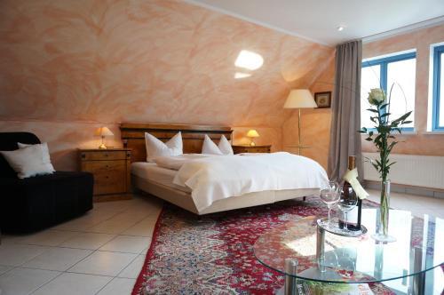 Foto de una habitación de Hotel Goldener Anker