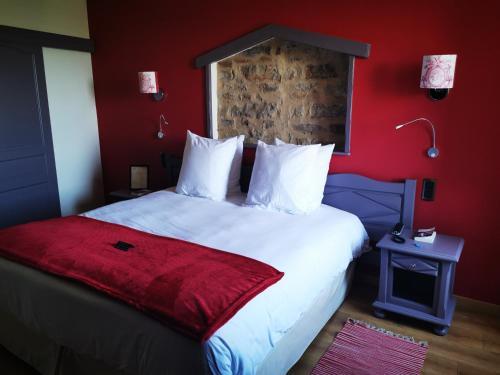 Foto de una habitación de Hostellerie du Vieux Cordes