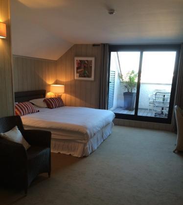 Foto de una habitación de Hotel de la Plage