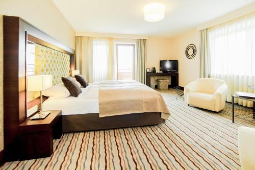 Foto de una habitación de Hotel am Hopfensee