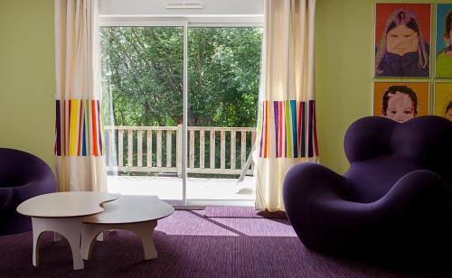 Foto de una habitación de Hôtel La Gentilhommière