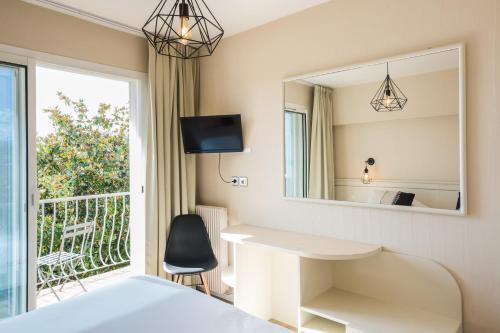 Foto de una habitación de Hôtel Spa La Madrague
