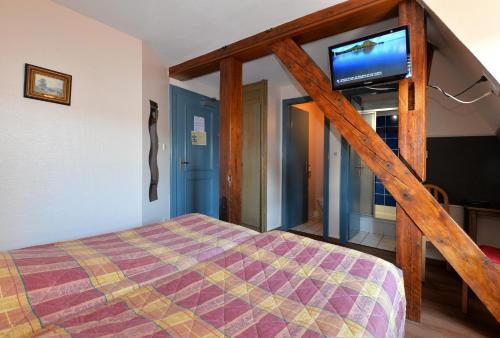 Foto de una habitación de Hotel Restaurant Dontenville
