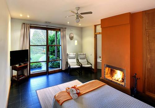 Foto de una habitación de Hotel El Mirador de Ordiales