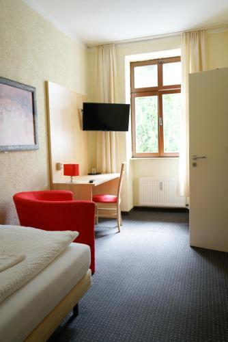 Foto de una habitación de Hotel Gästehaus Lisakowski