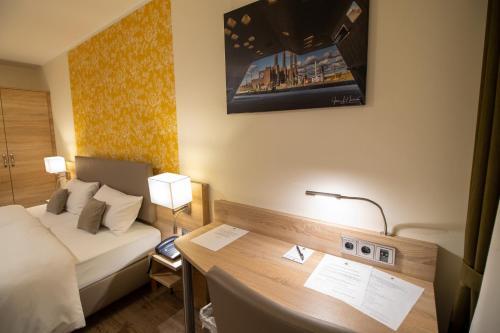 Foto de una habitación de Hotel Fallersleber Spieker