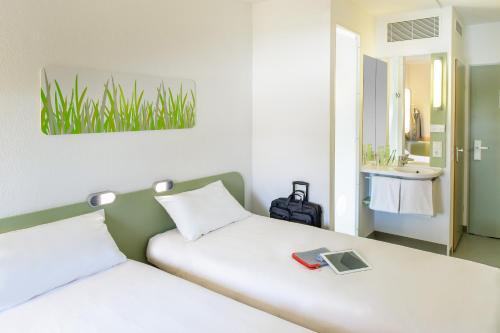 Foto de una habitación de Hotel Ibis budget Regensburg Ost