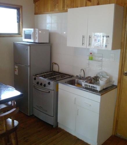 Foto de una habitación de Cabañas Sol de Mar