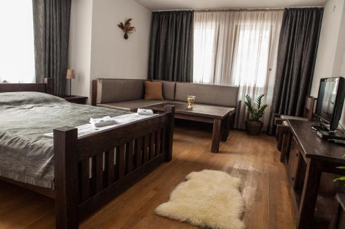 Foto de una habitación de Camping Horlog Castle