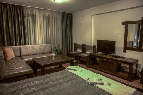 Foto de una habitación de Camping Horlog Castle