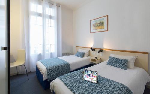 Foto de una habitación de Hôtel Aneto