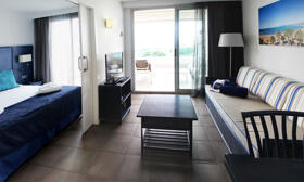 Foto de una habitación de "Hotel Blaumar"