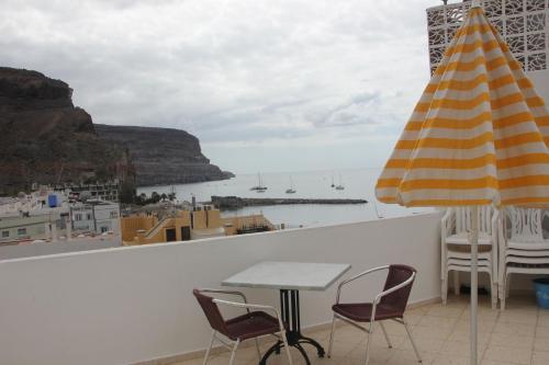Foto de una habitación de Las Brisas Mogan Apartamentos