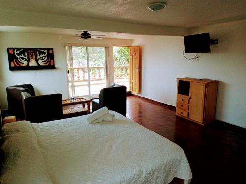 Foto de una habitación de Hotel Leyenda del Tepozteco