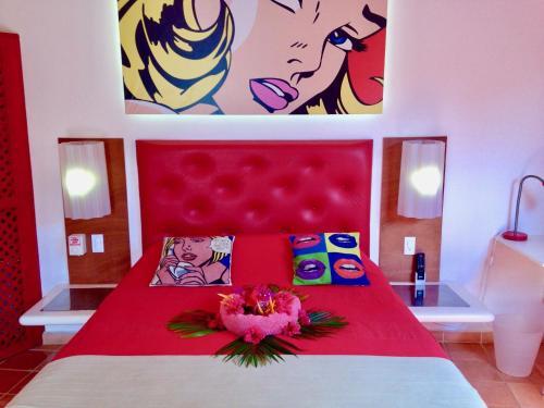 Foto de una habitación de Aparthotel El Rincon de Abi
