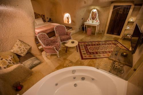 Foto de una habitación de Cappadocia Aurora Cave Hotel