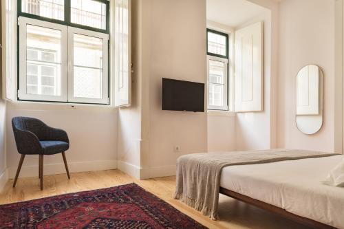 Foto de una habitación de The Visionaire Apartments