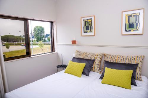 Foto de una habitación de Hotel Singular Porto Aeroporto