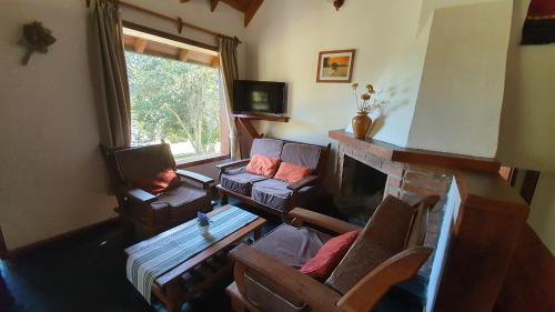 Foto de una habitación de Cabañas &amp;amp; Aparts Lancuyen, Villa de Montaña