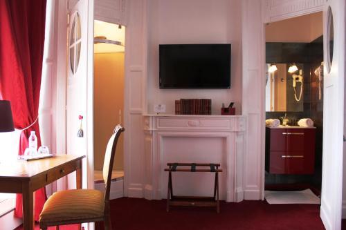 Foto de una habitación de Résidence et Chambres d&amp;#039;Hôtes de La Porte d&amp;#039;Arras