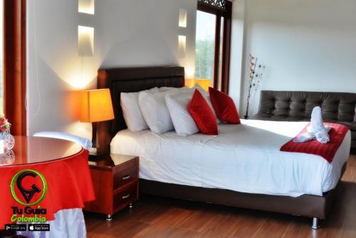 Foto de una habitación de Hotel Puente Piedra