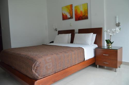 Foto de una habitación de Cariongo Plaza Hotel