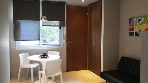 Foto de una habitación de Aparthotel La Gavea