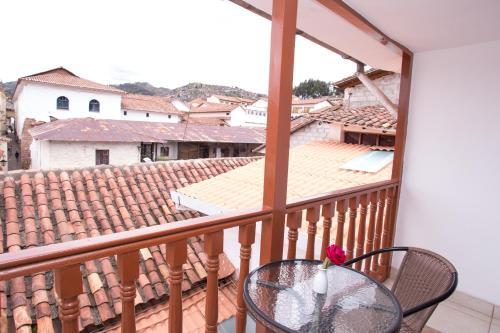 Foto de una habitación de Hotel Arcangel