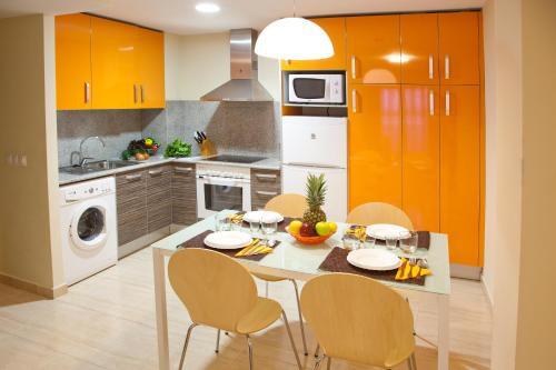 Foto de una habitación de Apartamentos Campuebla