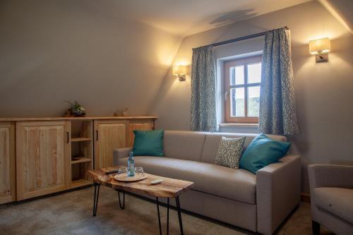 Foto de una habitación de Naturhotel Gasthof Bärenfels