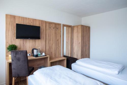 Foto de una habitación de Hotel Leo