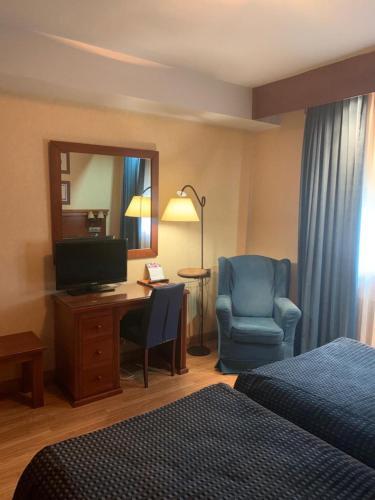 Foto de una habitación de Hostal los Infantes