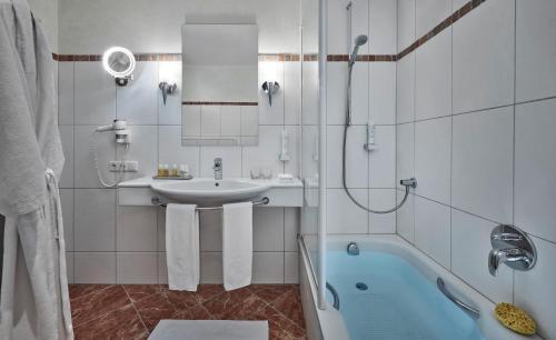 Foto de una habitación de Hotel Goldener Greif