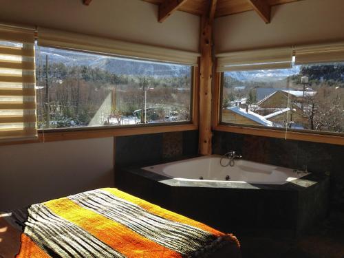 Foto de una habitación de Refugio Ecobox Andino