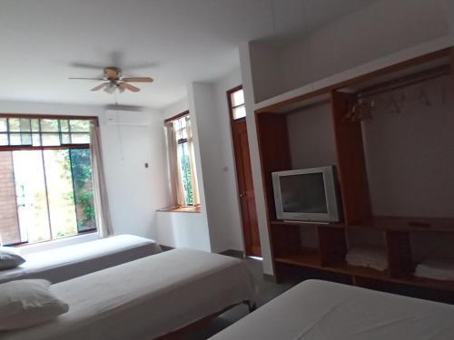 Foto de una habitación de Albergue Alojamiento Familiar Custodia
