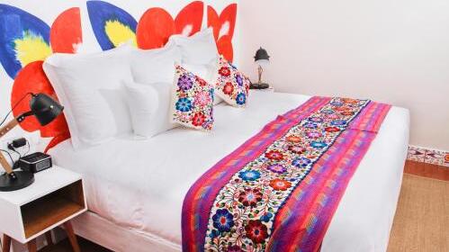 Foto de una habitación de Hotel El Retablo
