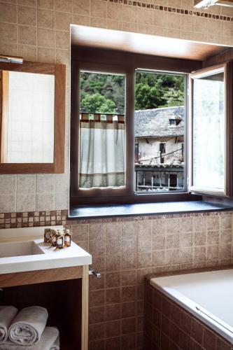 Foto de una habitación de Hostal La Plaça