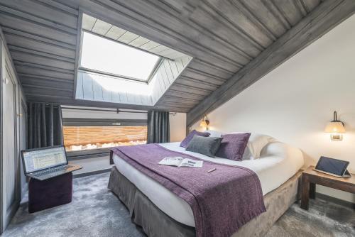 Foto de una habitación de Hotel La Chaudanne