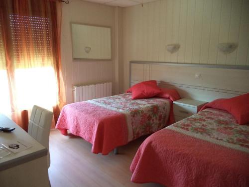 Foto de una habitación de Hotel A Santiago
