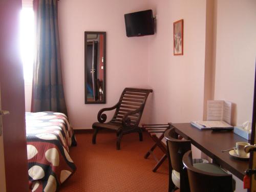 Foto de una habitación de Hotel Le Mas De Gaujac