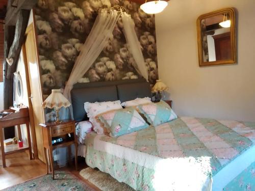 Foto de una habitación de Bed-and-Breakfast La Longère des Gillettes