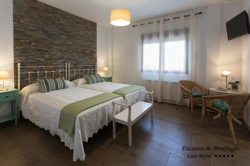 Foto de una habitación de Casa Rural Encantos De Monfragüe