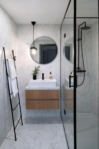 Foto de una habitación de Pop Saldanha Premium Apartments