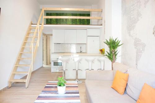 Foto de una habitación de Alquileres Vacacionales New Loft Atocha Centre