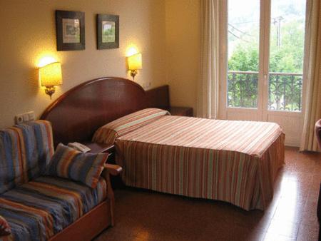 Foto de una habitación de Hotel Gurutzeberri