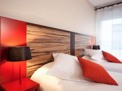 Foto de una habitación de Aparthotel Adagio Lyon Patio Confluence