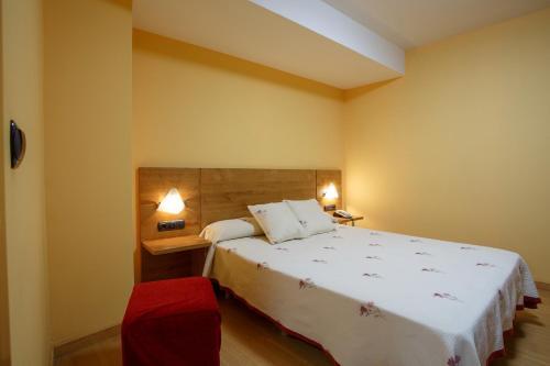 Foto de una habitación de Hotel Restaurante Pontiñas