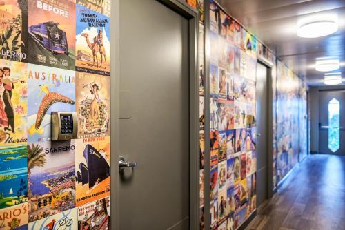 Foto de una habitación de hotelF1 Nîmes Ouest Hotel